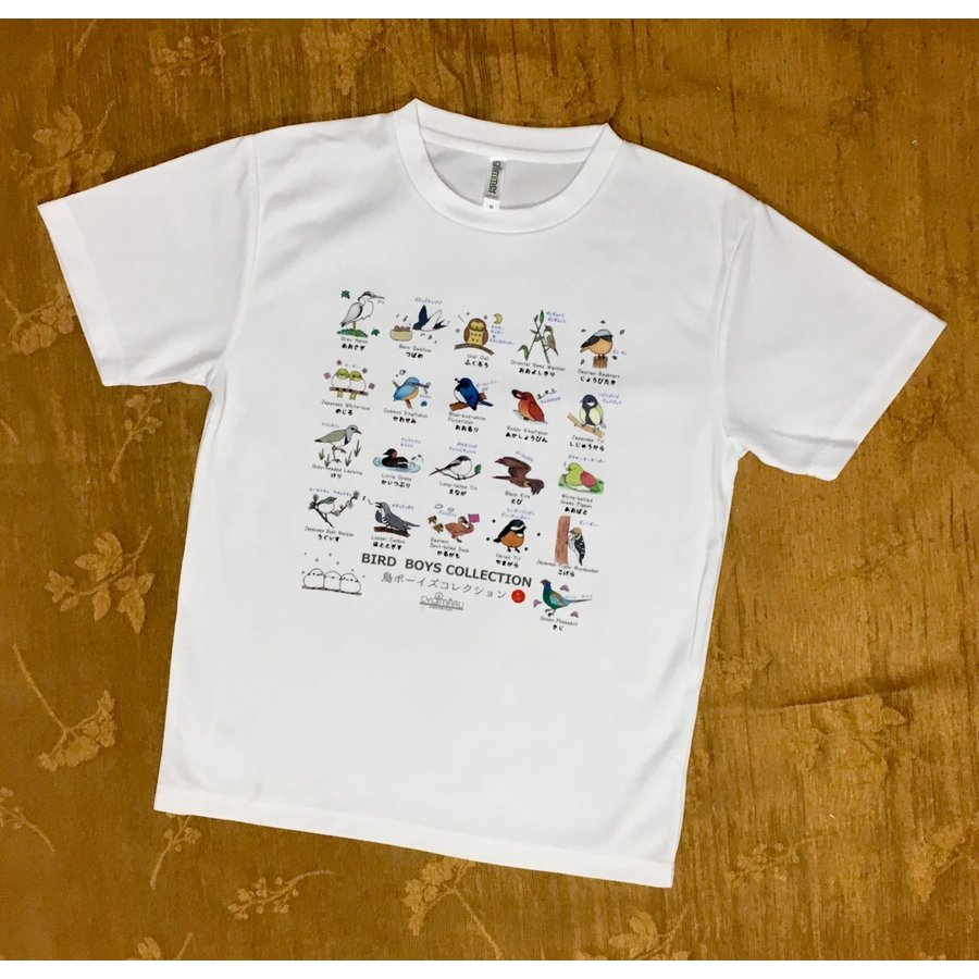 野鳥21種Tシャツ